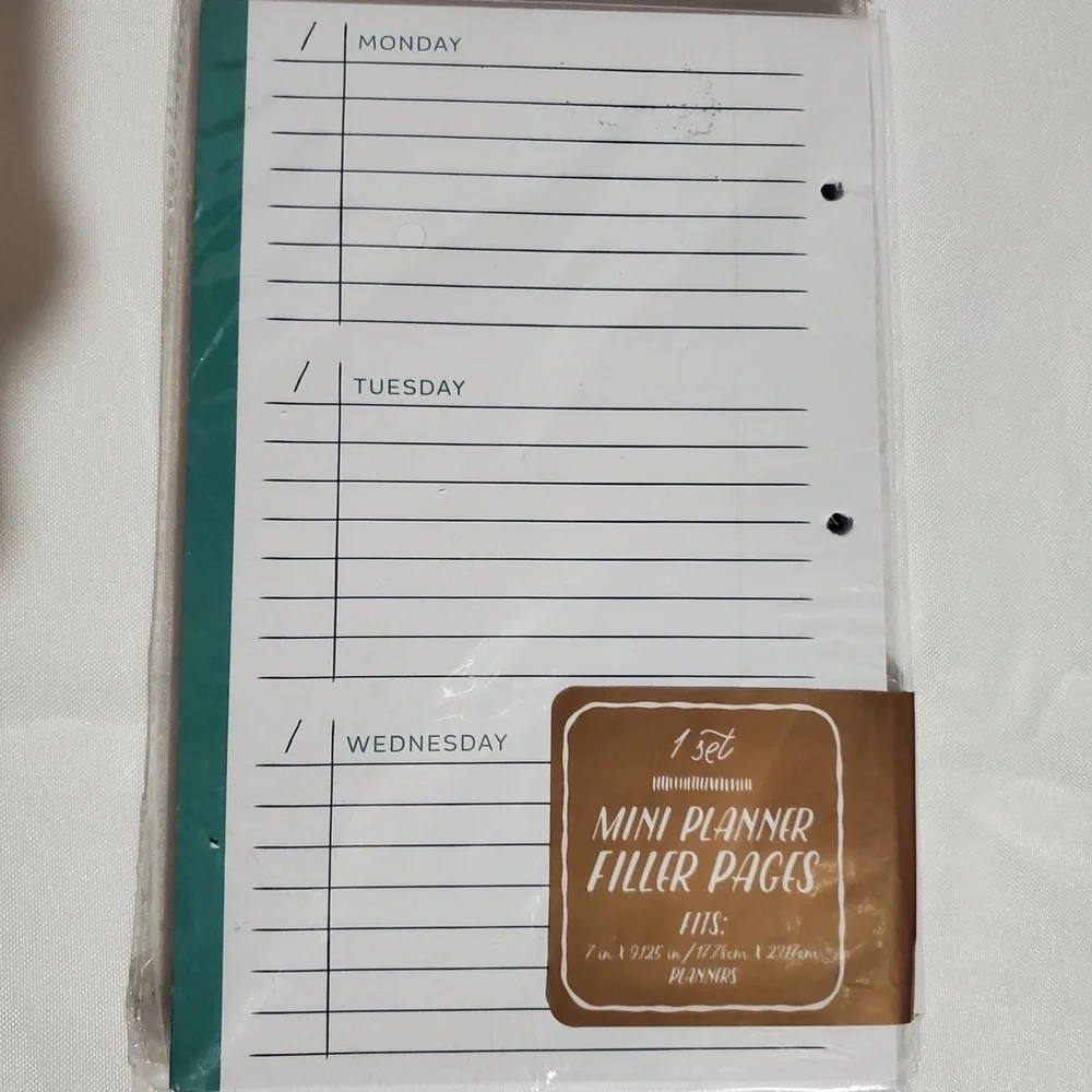 🆕Mini day planner set schedule organizer